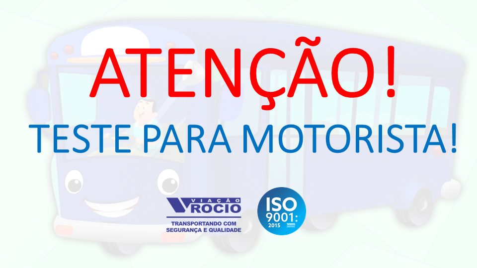ATENÇÃO!